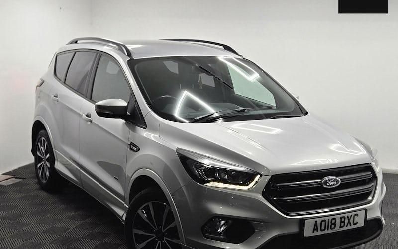 Used Ford Kuga ST-Line 182 HP (133 kW) 2018 Silver SUV