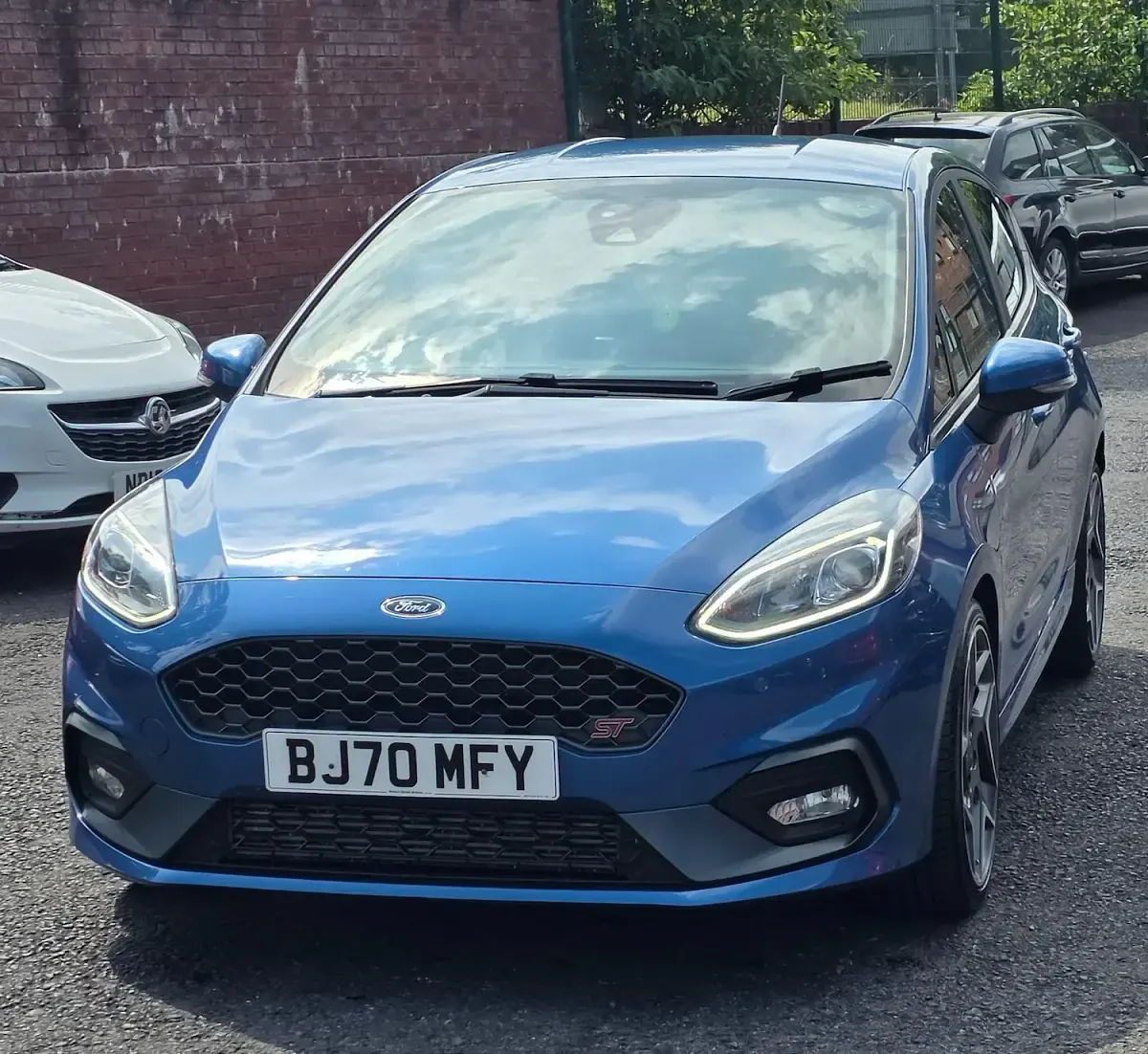 Used Ford Fiesta ST 200 HP (147 kW) 2020 Blue Hatchback