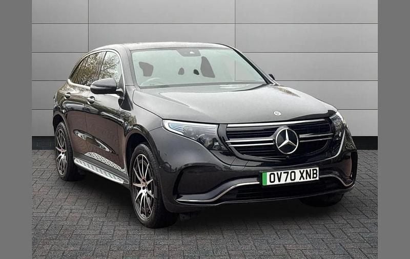 Grey Used 2020 Mercedes EQC400 AMG line SUV | £18,690 (Fair price) - Image 1/4