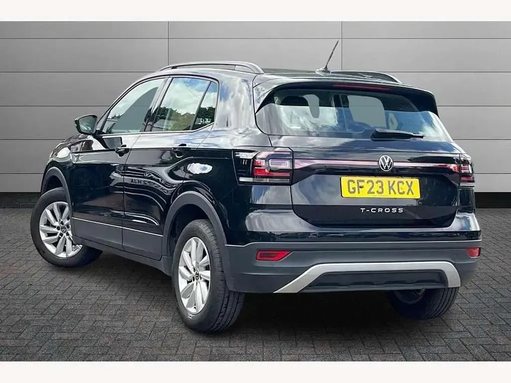 Used VW T-Cross Edition 110 HP (80 kW) 2023 Deep black SUV
