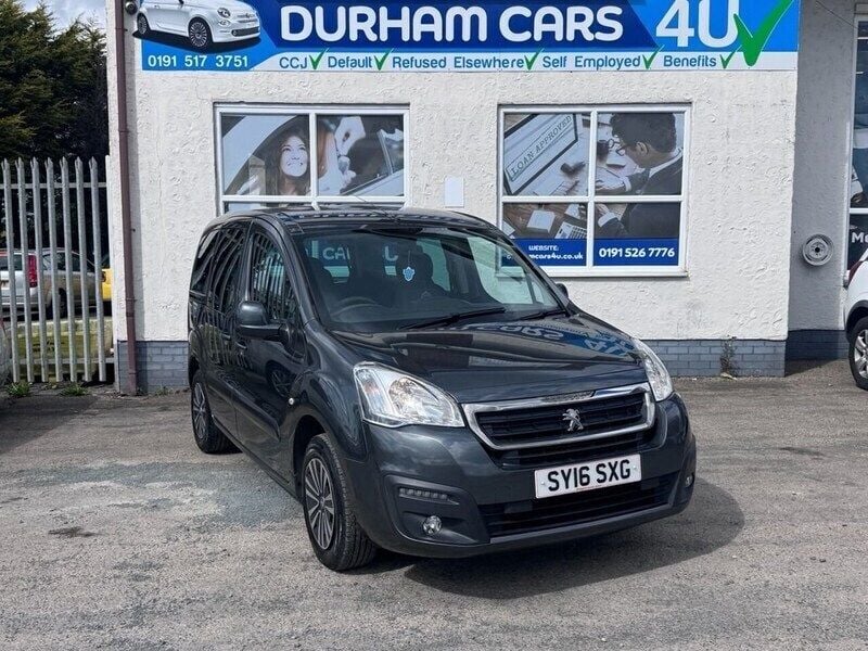 Grey Used 2016 Peugeot Partner Active MPV | £6,999 (Fair price) - Image 1/4