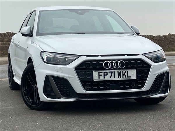 Glacier white Used 2022 Audi A1 Sportback S-Line Hatchback | £19,750 (Fair price) - Image 1/1