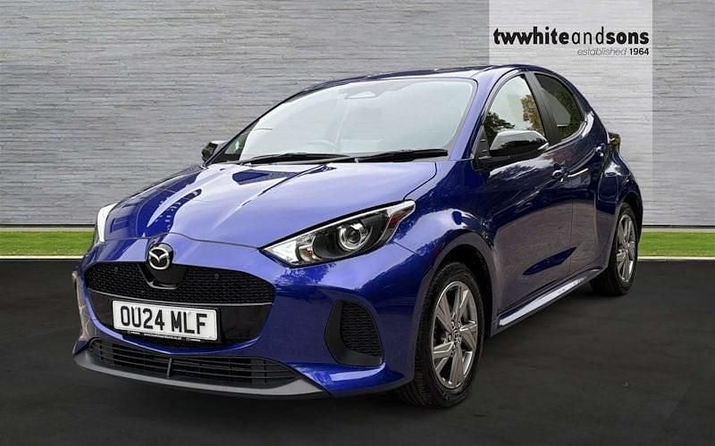 Blue Used 2024 Mazda 2 Exclusive-Line Hatchback | £17,450 (Good price) - Image 1/4