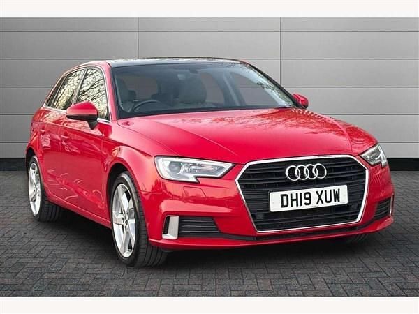 Red Used 2019 Audi A3 Sport Hatchback | £10,850 (Good price) - Image 1/4