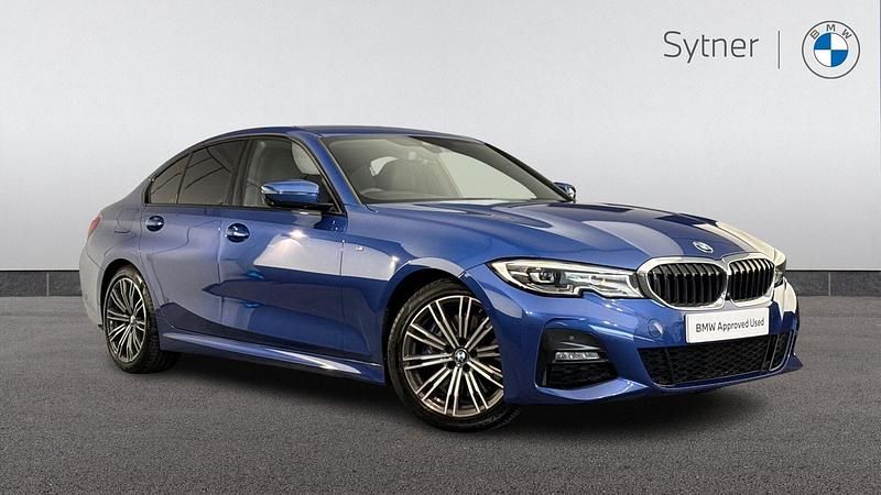 Used BMW 330 M Sport 255 HP (187 kW) 2019 Blue Sedan