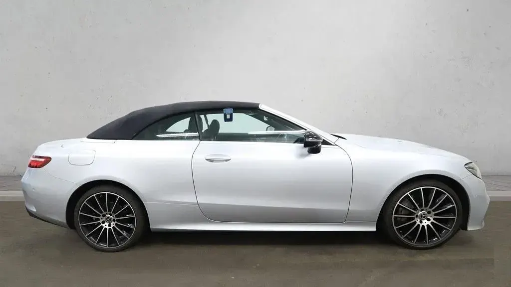 Used Mercedes E220 AMG line 2020 Silver Cabriolet