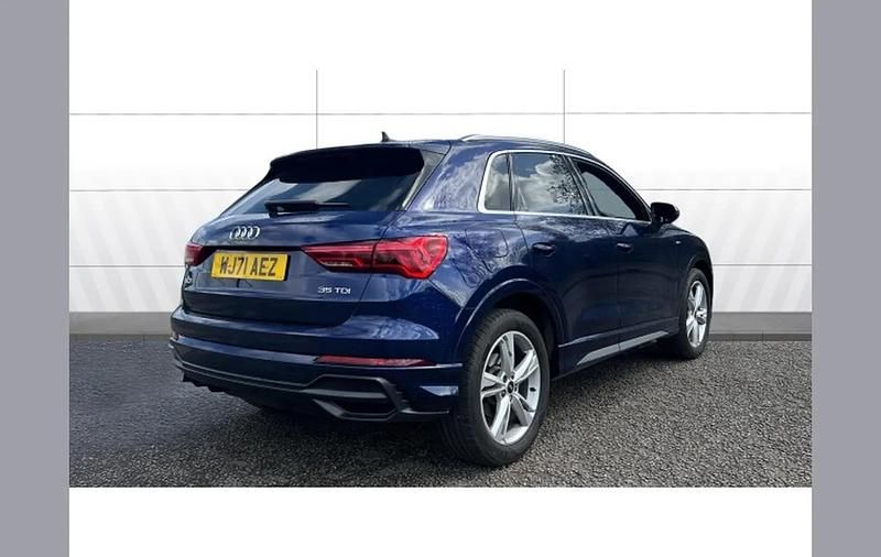 Used Audi Q3 S-Line 150 HP (110 kW) 2021 Blue SUV