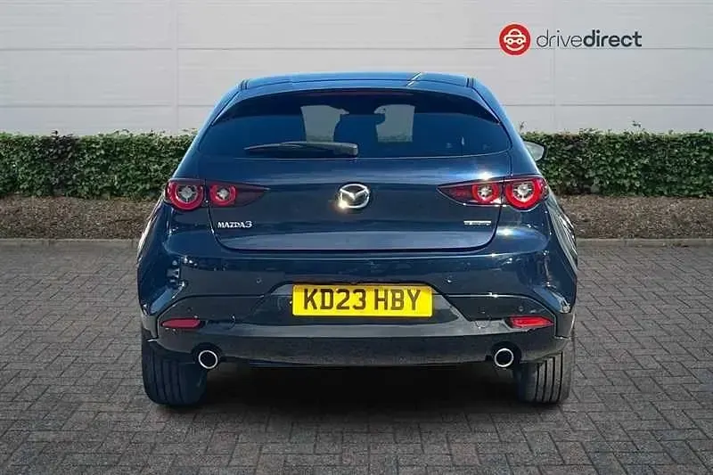 Usado Mazda 3 Inclusive 2023 Azul Citadino