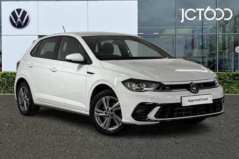 Used VW Polo R-line 110 HP (80 kW) 2022 White Hatchback