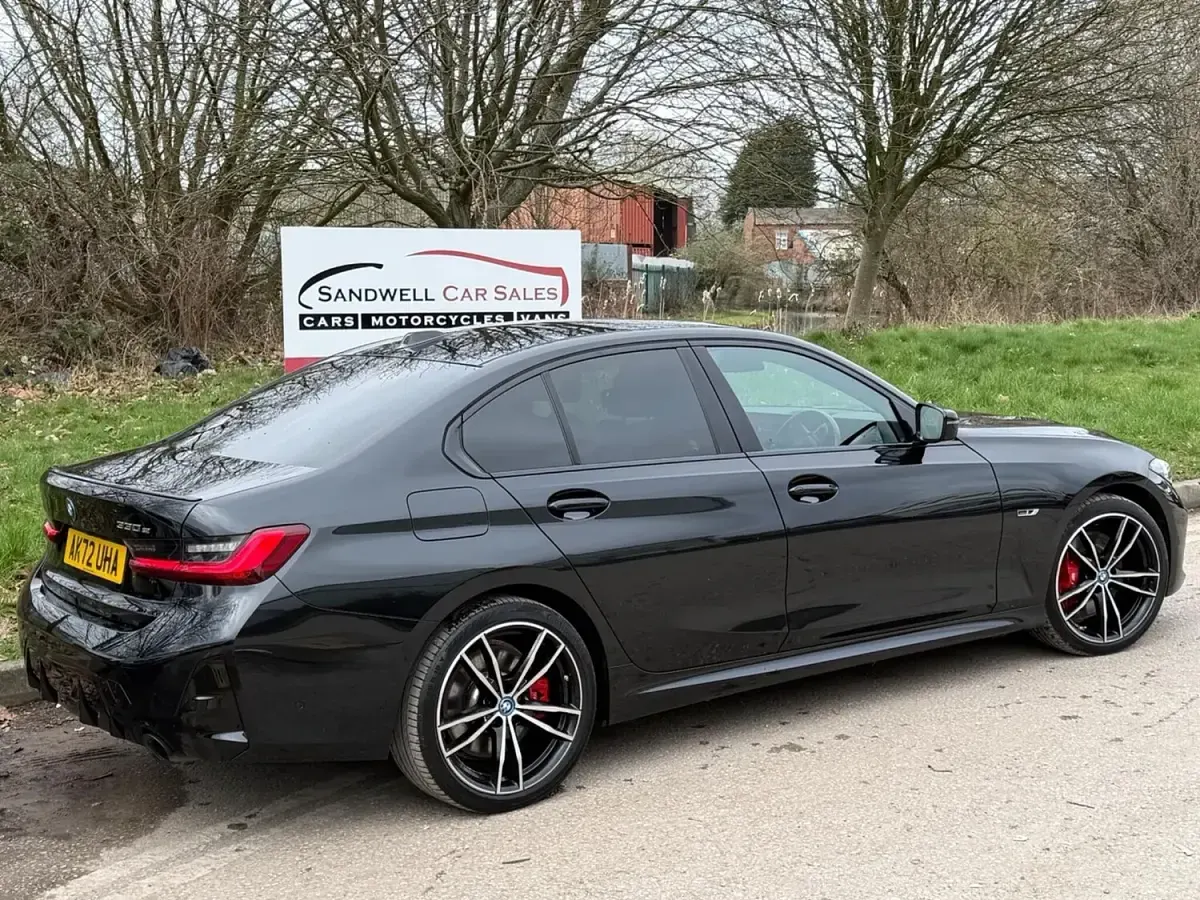 Used BMW 330e M Sport 292 HP (214 kW) 2022 Black Sedan