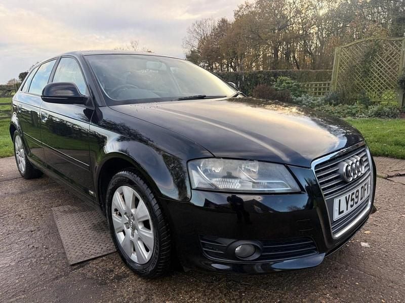 Black Used 2009 Audi A3 Comfort Hatchback | £1,999 (Good price) - Image 1/4