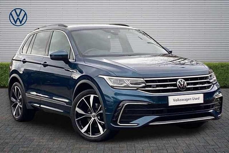 Used VW Tiguan R-line 150 HP (110 kW) 2023 Blue SUV