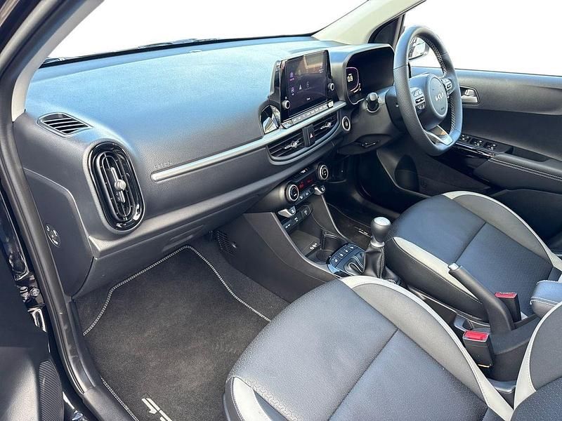 Used Kia Picanto GT-Line S 68 HP (50 kW) 2025 Black Hatchback