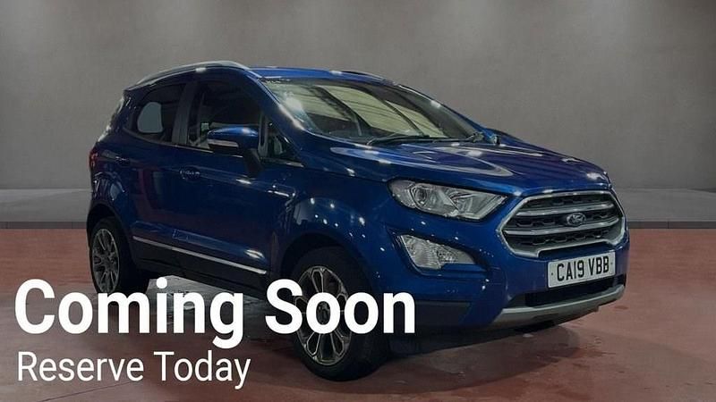 Used Ford Ecosport Titanium 100 HP (73 kW) 2019 Blue SUV
