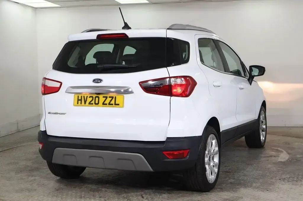 Used Ford Ecosport Titanium 125 HP (91 kW) 2020 White SUV
