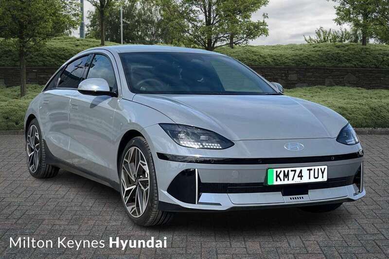 Blue New 2024 Hyundai Ioniq 6 Premium Sedan | £32,790 - Image 1/3