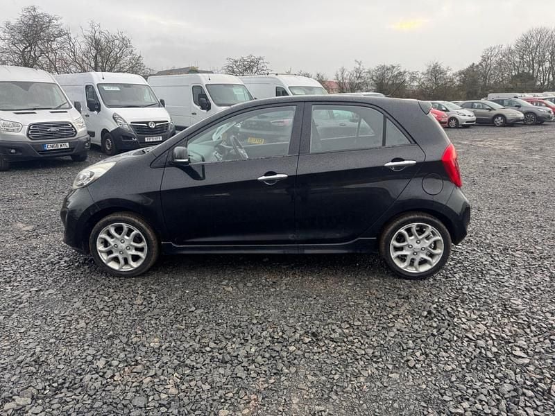 Used Kia Rio Air 75 HP (55 kW) 2014 Black Hatchback