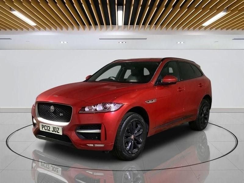 Used Jaguar F-Pace R-Sport 180 HP (132 kW) 2017 Red SUV