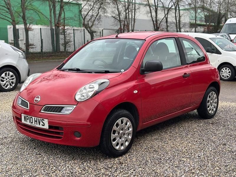 Usado Nissan Micra Visia 79 HP (58 kW) 2010 Vermelho Citadino