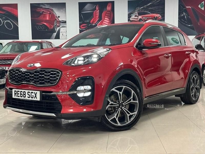 Used Kia Sportage GT-Line 134 HP (98 kW) 2018 Red SUV