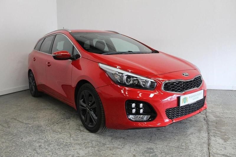Used Kia Ceed Sportswagon GT-Line 136 HP (100 kW) 2016 Red Estate