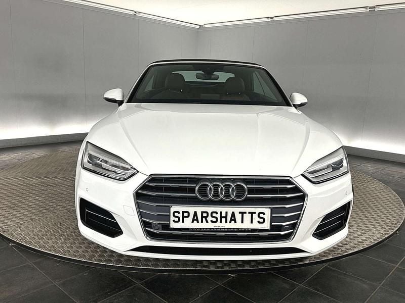 Used Audi A5 Cabriolet Sport 2018 White Cabriolet
