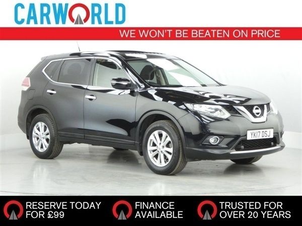 Black Used 2017 Nissan X-Trail Acenta SUV | £16,080 (A bit pricey) - Image 1/1