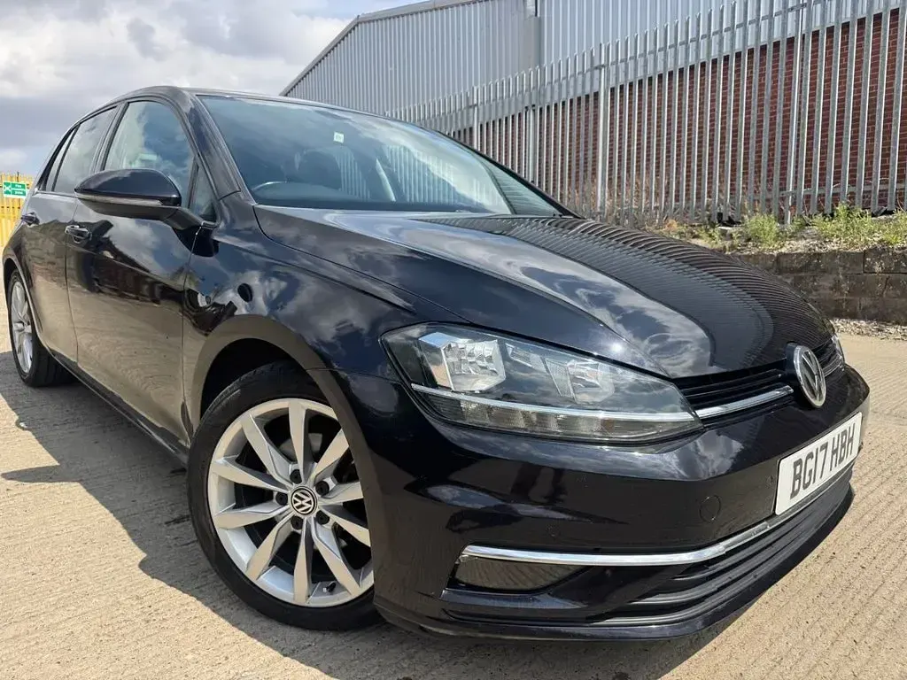 Used VW Golf VII GT 115 HP (84 kW) 2017 Black Hatchback