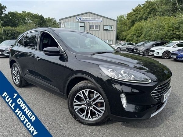 Black Used 2022 Ford Kuga Titanium SUV | £16,499 (Good price) - Image 1/1