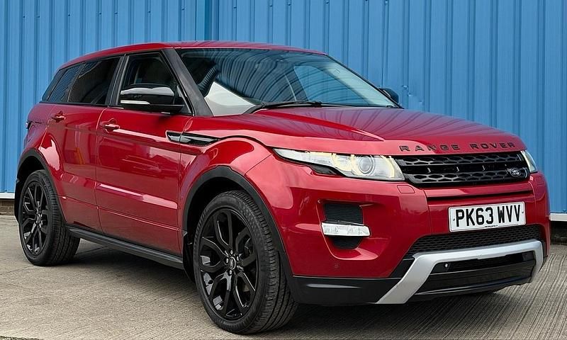 Used Land Rover Range Rover evoque Dynamic 150 HP (110 kW) 2013 Red SUV
