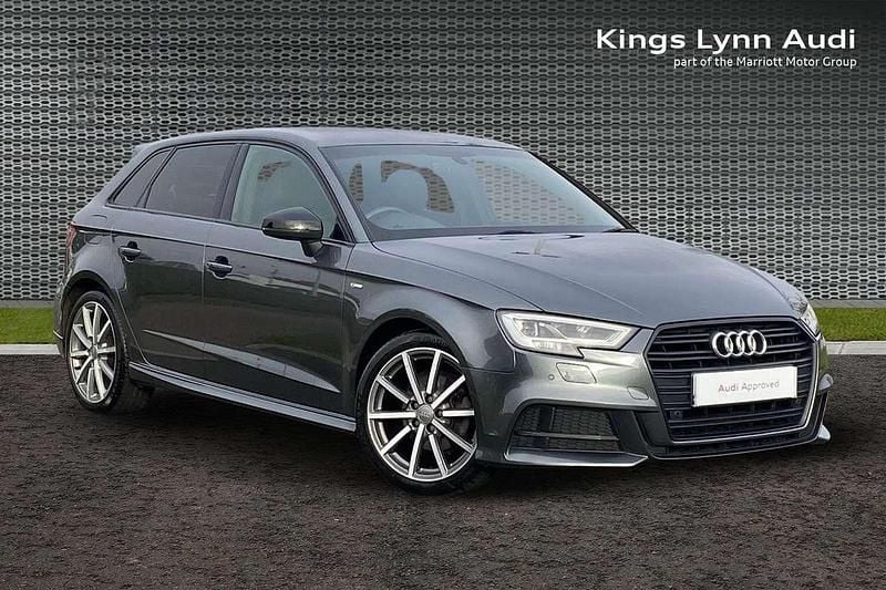 Grey Used 2019 Audi A3 Black Edition Hatchback | £14,920 (Fair price) - Image 1/4