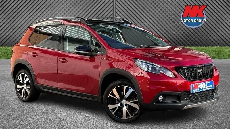 Red Used 2019 Peugeot 2008 GT-line SUV | £8,999 (Super price) - Image 1/4