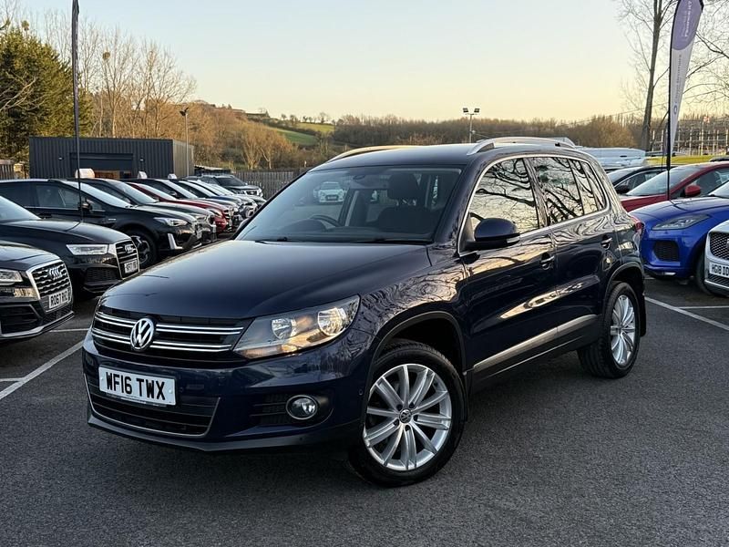 Used VW Tiguan Edition 150 HP (110 kW) 2016 Blue SUV