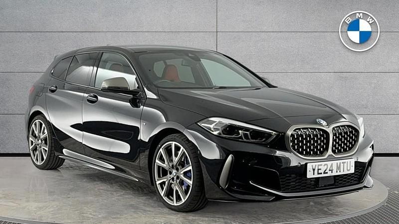Black Used 2024 BMW M135 Comfort Edition Hatchback | £30,920 (Fair price) - Image 1/4