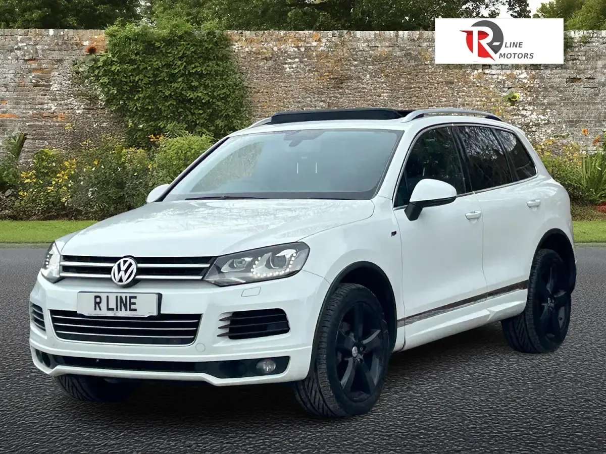 Używany VW Touareg R-line 245 KM (180 kW) 2013 Biały SUV