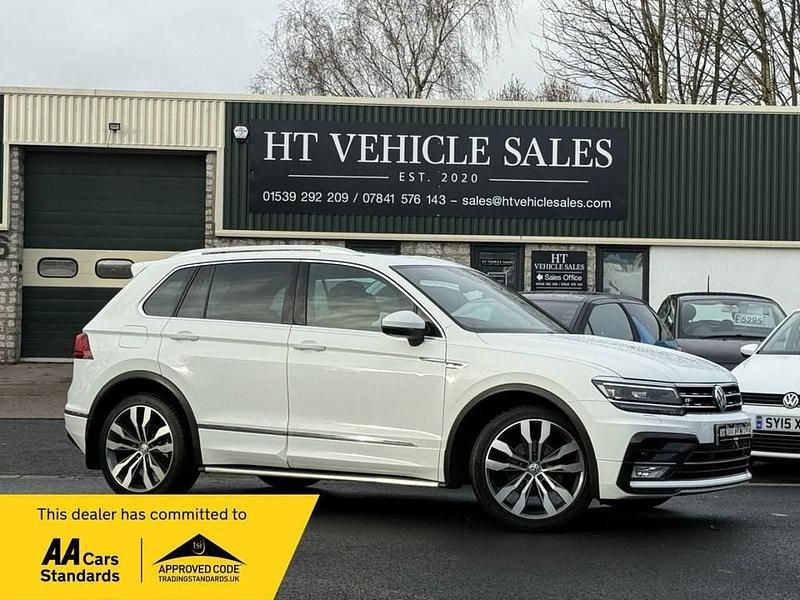 Used VW Tiguan R-line 150 HP (110 kW) 2016 White SUV