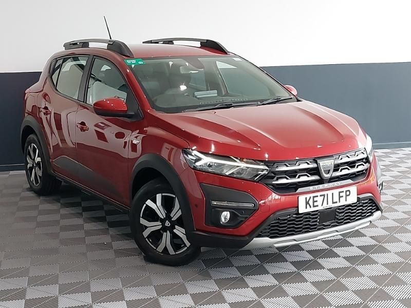 Red Used 2021 Dacia Sandero Prestige Hatchback | £11,998 (Fair price) - Image 1/4
