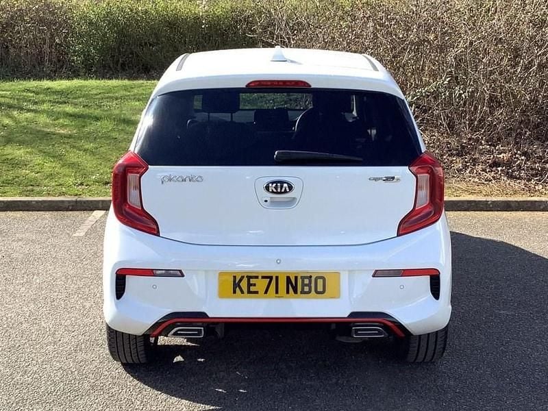 Used Kia Picanto GT-Line S 99 HP (72 kW) 2021 White Hatchback