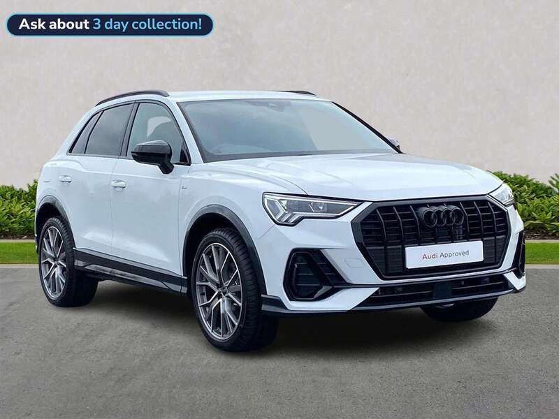 White Used 2025 Audi Q3 Black Edition SUV | £35,943 (Fair price) - Image 1/4