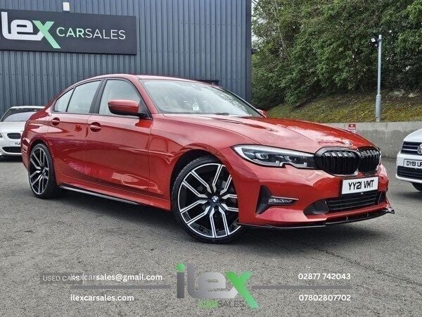Red Used 2021 BMW 318 M Performance Sedan | £16,495 (Fair price) - Image 1/4