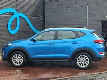 Used Hyundai Tucson SE 116 HP (85 kW) 2017 Blue SUV