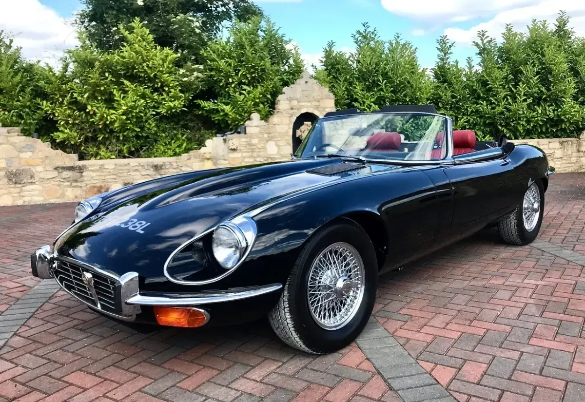 Used Jaguar E-Type 1973 Black Cabriolet