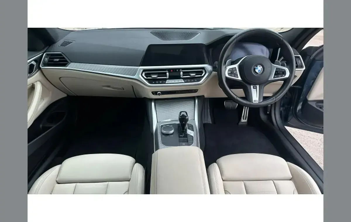 Usado BMW 420 M Sport 184 HP (135 kW) 2022 Azul Coupé
