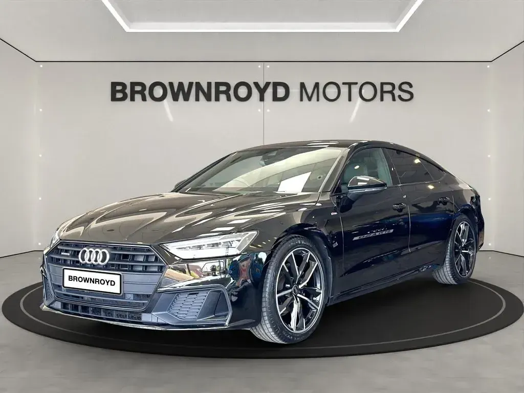 Used Audi A7 Black Edition 245 HP (180 kW) 2023 Black Sedan