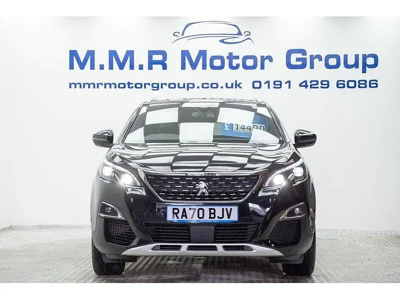 Used Peugeot 3008 GT-line 2020 Black SUV
