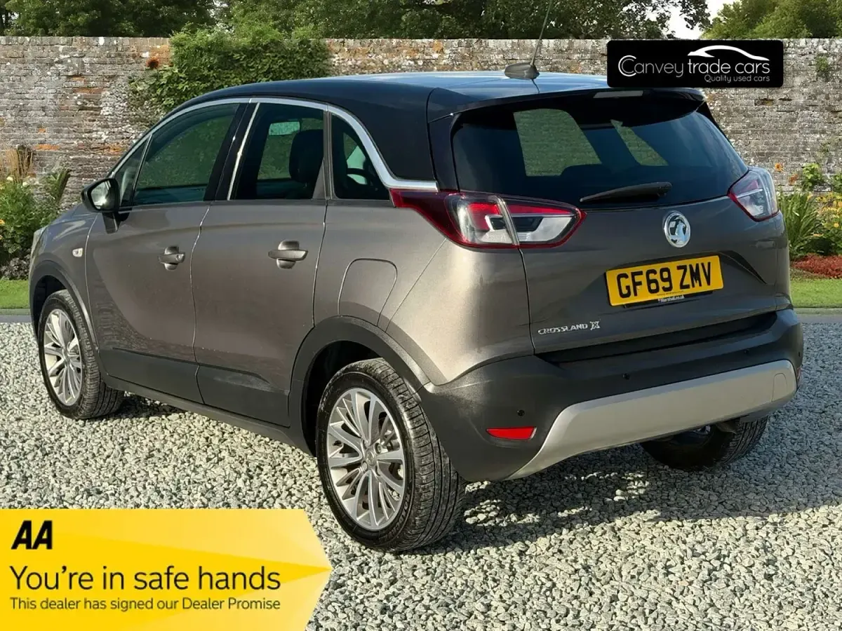 Used Vauxhall Crossland X Sport 110 HP (80 kW) 2019 Grey SUV