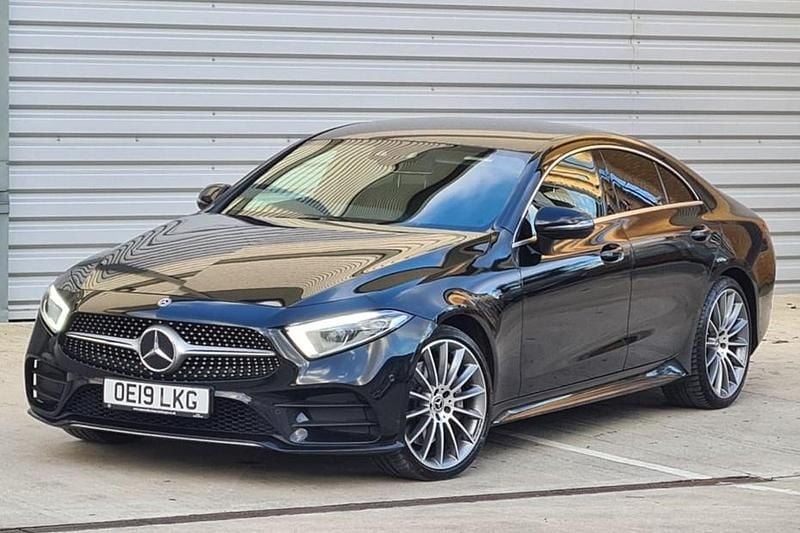 Used Mercedes CLS350 AMG line 286 HP (210 kW) 2019 Black Coupe