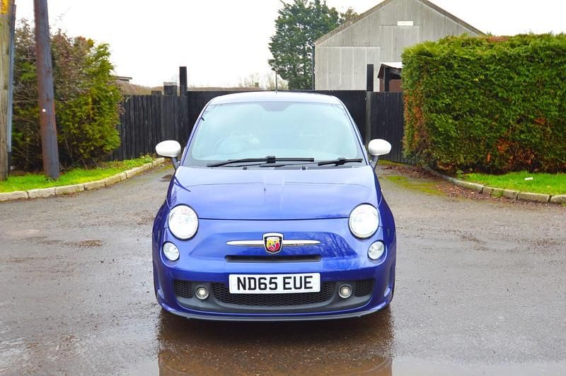 Used Abarth 595 140 HP (102 kW) 2015 Blue Hatchback