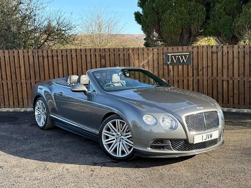 Used Bentley Continental GT Convertible 625 HP (459 kW) 2014 Grey Cabriolet