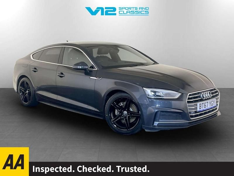 Used Audi A5 Sportback S-Line 190 HP (139 kW) 2017 Grey Hatchback